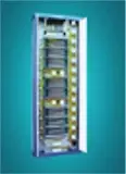 Optical fiber cable distribution frame